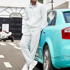 Men's Tracksuits Casual Sweatsuit 2 Piece Full Zip <b>Athletic</b> Jogging Suit Sets Sport Sweat Suit Comfortable Lightweight - Product Image 2