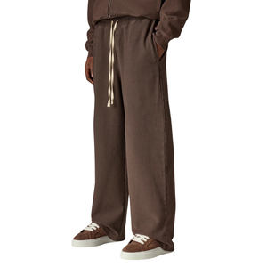 Conjunto Deportivo Completo para Hombre con Sudadera de Cuello Alto y Pantalones Rectos con Cordón Ajustable, Corte Regular, Dos Piezas, Ropa Casual Urbana - Product Image 6
