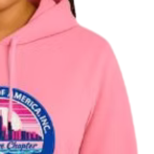 Sweat à capuche graphique rose pour femme, pull décontracté à manches longues, streetwear quotidien, vêtement confortable pour un style de vie actif - Product Image 5