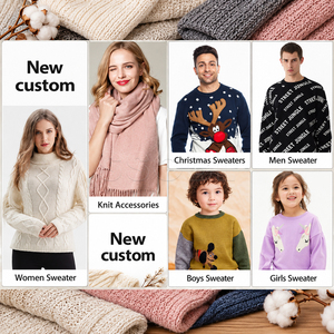 Fabricación de Ropa por Contrato, Suéter Cálido de Punto para Invierno, Suéter Personalizado con Cierre de Cremallera, Etiqueta Privada de Fábrica, MOQ Bajo de 50 Piezas - Product Image 4