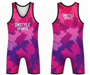 โรงงานขายส่งเสื้อกีฬา ONSTYLE แบบซับลิเมชั่นสำหรับวิ่งมาราธอน ชุดเสื้อกล้ามผ้าโพลีเอสเตอร์ตาข่าย 220 กรัม ผลิตตามสั่งสำหรับผู้ชาย ป้องกันแบคทีเรีย - Product Image 1