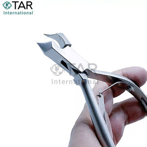 Set de 6 Piezas de Cortaúñas para Podología, Limas Negras para Uñas, Cortador en Forma de Luna, Cortador de Doble Resorte, Instrumentos de Belleza con Logotipo Personalizado - Product Image 5