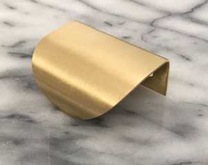 Tiradores de latón plateado ecológicos de diseño moderno para gabinetes de cocina y baño, venta al por mayor, ¡gran oferta! - Product Image 5