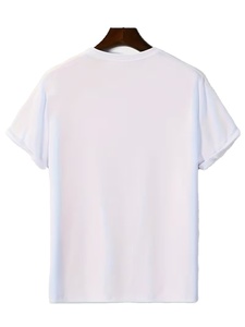 Conjunto de Camiseta y Pantalones Cortos de Jersey 100% Poliéster, Teñido Liso, Manga Corta, para Hombre, Ropa de Dormir Informal de Verano, Secado Rápido, Venta al Por Mayor - Product Image 4