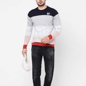 Custom Wholesale Long Sleeve Men Top Pullover Crewneck High Quality Multi Color <b>Plain</b> <b>Sweatshirt</b> In Stock - Product Image 5