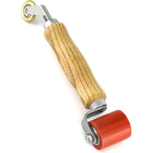 Rouleau à joint en silicone de 40 mm, rouleau de précision en laiton de 6 mm, outil de lissage pour PVC/TPO/EPDM, feutre de toiture simple, détails en laiton de 6 mm - Product Image 3