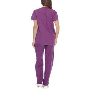 Ropa de Trabajo Clínica Antimicrobiana Elástica y Avanzada para Personal de Salud, Uniforme de Hospital de Enfermería Textil Fino - Product Image 2