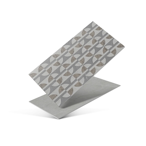 Carrelage en porcelaine gris clair Marzoq 600x1200mm, finition mate, imitation pierre, pour murs et sols intérieurs - Product Image 1