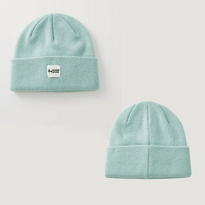 Wholesale Low MOQ Best Price Custom Plain Dyed Beanies <b>Cap</b> Autumn <b>Winter</b> Warm High Quality Knitted Beanies - Product Image 1