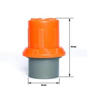 Adaptateur de raccord de vanne d'irrigation goutte à goutte en PVC de 3 pouces 50x63mm pour l'agriculture, la serre, la pelouse, le jardin et la conduite d'eau domestique - Product Image 6