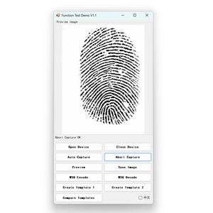 LEEKGOTECH - Escáner de Huellas Dactilares Biométrico con Detección de Dedos en Vivo, Certificado por el FBI FAP20 ISO ANSI, USB Tipo C, <span class=keywords><strong>para</strong></span> Android y Windows - Product Image 5
