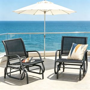 Sedia a dondolo da giardino per donna - Product Image 1