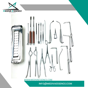 Ensemble d'instruments de chirurgie maxillo-faciale Mediva Essence, acier inoxydable allemand de qualité supérieure, outils chirurgicaux orthopédiques réutilisables - Product Image 5
