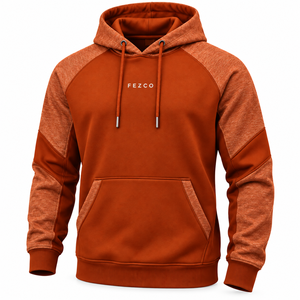 Service OEM, faible MOQ et prix bas : Nouveaux sweats à capuche respirants 2026 pour hommes en mélange de coton, qualité supérieure - Product Image 3