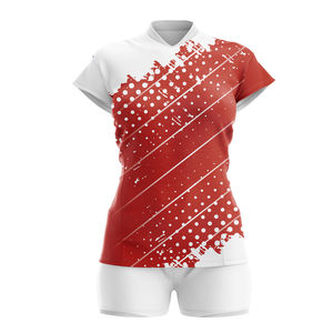 Ensemble de maillots de volley-ball pour femmes, nouveau style, couleur unie, pour entraînement, à prix avantageux - Product Image 3
