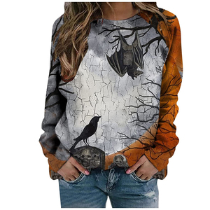 Chemises en molleton 100% coton imprimées sur mesure pour femmes, imperméables, respirantes, vêtements de sport décontractés, coupe ajustée, style vintage - Product Image 1