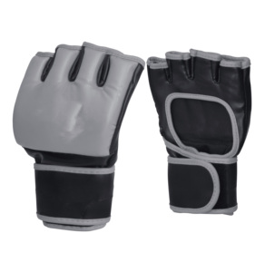 Gants de MMA en cuir personnalisés en gros, à paume ouverte, sans doigts, pour grappling, sparring, entraînement au sac de frappe, équipement d'arts martiaux OEM - Product Image 5