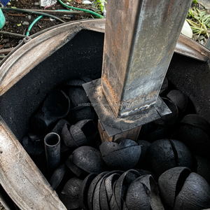 Charbon de coco noir du Vietnam (en morceaux) pour chicha |   Contenu de cendres de 3 % Valeur calorifique de 7000-8000 Kcal/kg - Approvisionnement en vrac KMI - Product Image 5