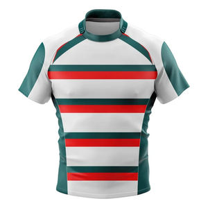 Diseño de Camiseta de Rugby Personalizada de Fábrica OEM, Cuello en V, Transpirable, Uniformes de Rugby S7, Descuento por Pedido al por Mayor, Ropa Deportiva de Alta Calidad - Product Image 1