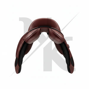 Silla de montar inglesa de cuero de vaca resistente de alta calidad con armazón de madera para exhibiciones y carreras de caballos, productos de la India. - Product Image 5