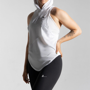 Camiseta sin Mangas Casual para Mujer, Tejida en Spandex/Algodón, 220g, Ecológica, de Secado Rápido y Transpirable - Product Image 4