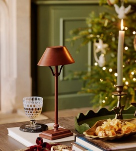 Harmony Double Ring Metal Table Lamp with Black <b>Drum</b> <b>Shade</b> Gold Finish Sculptural Base Elegant Ambient <b>Lighting</b> - Product Image 5