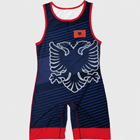 Singlet de Lucha Libre para Hombre 2026, Personalizado con Impresión Digital, 200gsm, Ligero, Spandex/Poliéster, Elástico, Compresión Premium, Duradero y de Secado Rápido