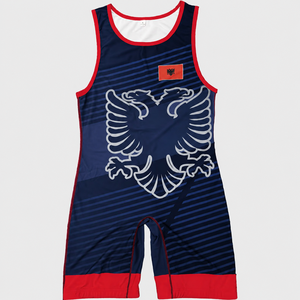 2026 Men’s Custom Sublimation Wrestling Singlet Premium Stretch Compression Wrestling Uniform High Performance <b>Athletic</b> Training - Product Image 1