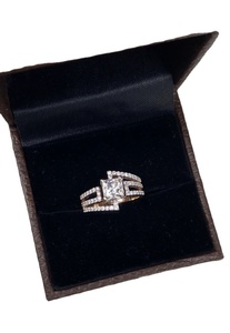 แหวนเงินมออิสซาไนต์สเตอริงแหวนแต่งงานโมอิสซาไนท์ที่สวยงามและเครื่องประดับฮิปฮอปและเพชรอื่นๆ - Product Image 3