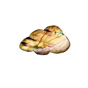 Pierre précieuse en labradorite sculptée en forme de nuage, cristal de nuage, décoration d'intérieur, grossiste en cristaux sculptés en forme de nuage - Product Image 1