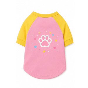 WATZY SPORTS T-shirt bleu pour animaux de compagnie, imprimé patte de chat et cœur, vêtements unisexes pour chiens adultes - Product Image 6