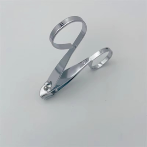 Nouvelle conception, prix d'usine, coupe-ongles et coupe-ongles d'orteils en acier au carbone à lame inclinée, grande taille, avec longue poignée de préhension type ciseaux - Product Image 2