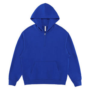 Fabricante de sudaderas personalizadas con cremallera de un cuarto para hombre, proveedor mayorista de sudaderas con capucha, ropa de marca privada para minoristas de moda en EE. UU., Reino Unido y Europa. - Product Image 1