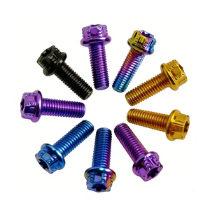 Vis en <span class=keywords><strong>titane</strong></span> hexagonales personnalisées de haute qualité M10 M8 M6 pour moto, vis en <span class=keywords><strong>titane</strong></span> simples - Product Image 4