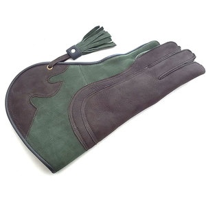 Gant de fauconnerie en cuir de qualité supérieure pour hommes, pour fauconniers professionnels et débutants – Gant de protection extra long conçu pour une utilisation sécurisée - Product Image 6