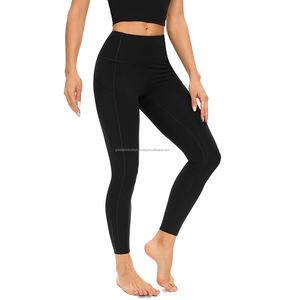 Mallas de Yoga con realce de trasero para mujer, mallas de entrenamiento para correr, gimnasio, diseño propio, cintura alta - Product Image 6