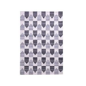 Vente à chaud de tapis rectangle en laine et coton moderne fait à la main de fabricant indien avec support en latex pour la maison et l'hôtel - Product Image 1