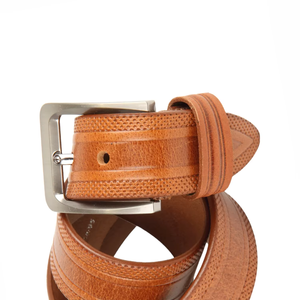 Cinturón de Cuero Personalizado para Hombre con Hebilla de Acero, Precio al por Mayor, Nuevo Estilo para Uso Formal y Casual, para Jeans y Pantalones - Product Image 5