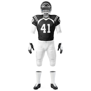 Conjunto de Uniforme de Fútbol Americano de Alto Rendimiento, Transpirable, Venta al por Mayor, Uniformes Personalizados de Fútbol Americano, Camisetas y Pantalones para Equipos - Product Image 3