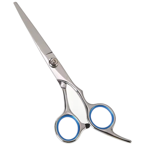 Ciseaux de coiffure professionnels de 6 pouces en gros d'usine, ciseaux de coupe de cheveux pour barbier, logo personnalisé, outils de salon de coiffure durables - Product Image 1