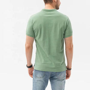 Polo en coton pour homme, personnalisable avec logo, nouveau design, léger et tendance, vente en gros - Product Image 6