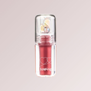 Tinte labial, brillo labial, Rouing Waterbly Glowing Tint Sandy Mood, tinte labial a prueba de transferencia, tinte labial que cambia de color, tinte labial elf - Product Image 4