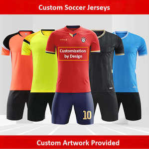 เสื้อฟุตบอลคุณภาพสูง, ชุดฟุตบอลสำหรับผู้ชาย, เสื้อฟุตบอลสำหรับทีม, เสื้อผ้าฟุตบอล - Product Image 2