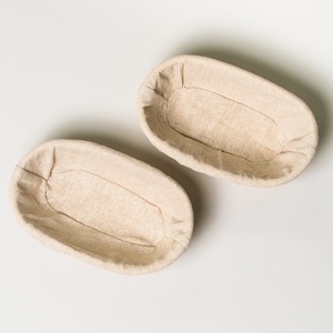 Portable rattan brotform dough banneton baking supplies for home baker cane <b>bread</b> <b>baskets</b> for sale - Product Image 6