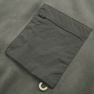 เสื้อฮู้ดดี้ผู้ชายคอกลมผ้าฟลีซสไตล์เรโทรสำหรับกิจกรรมกลางแจ้ง ฤดูใบไม้ผลิ รุ่นใหม่ ปี 2026 ผ้าฝ้าย 100% ย้อมสีพื้น - Product Image 4