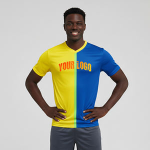 Maillot de football léger et respirant en polyester 100 % de haute qualité, écologique, à séchage rapide, avec design personnalisé par sublimation - Product Image 4