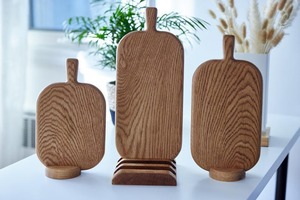 Plateau à charcuterie en bois, plateau à steak en bois, planche à découper en bois personnalisée pour la cuisine à domicile - Vente flash - Product Image 5
