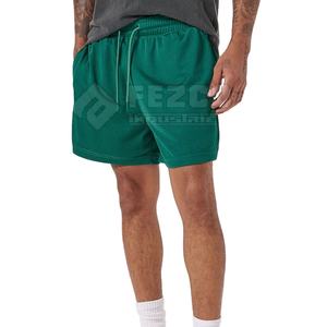 กางเกงขาสั้นผ้าฝ้าย 100% คุณภาพสูง น้ำหนักเบา เอวกลาง มีเชือกผูก ระบายอากาศได้ดี สีพื้น แห้งเร็ว สวมใส่สบาย - Product Image 6