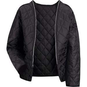 Veste zippée personnalisée pour homme, taille XL, avec fermeture éclair intégrale, tissu imprimé uni enduit avec rembourrage en polyester, caractéristiques de chaleur pour le fitness, technique de tricot - Product Image 2