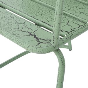 Set da Giardino Moderno e Chic con Sedie a Doghe Aperte che Aggiungono Texture - Product Image 2